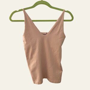 Intimately Free People Nude Seamless V-Neck Cami Tank M/L Stretch